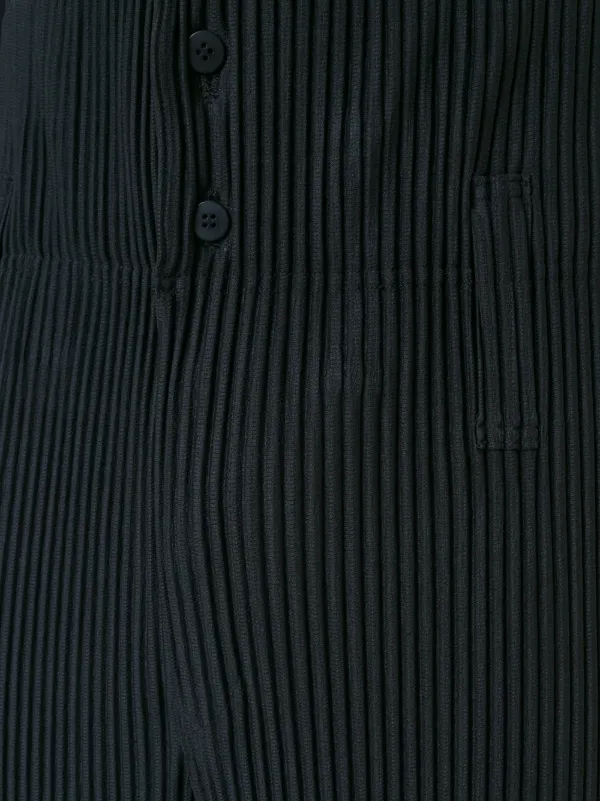Homme Plissé Issey Miyake サルエル プリーツパンツ | ブラック