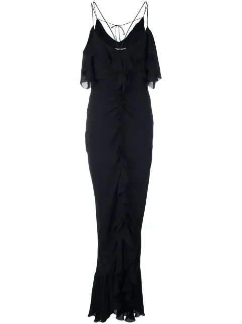 PUCCI cold shoulder gown