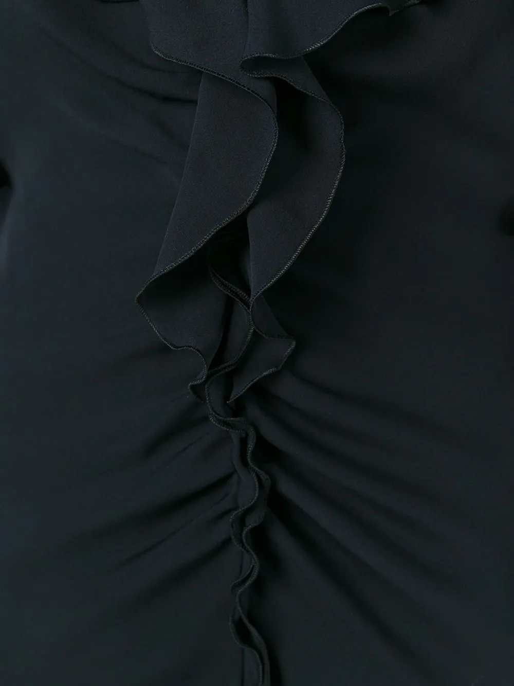 PUCCI cold shoulder gown Zwart