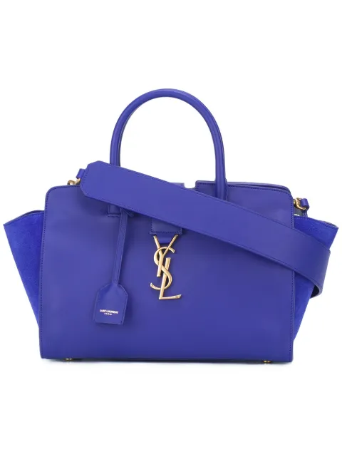 saint laurent blue tote