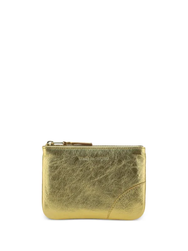 Comme Des Garçons Wallet Gold コインケース 通販 - FARFETCH