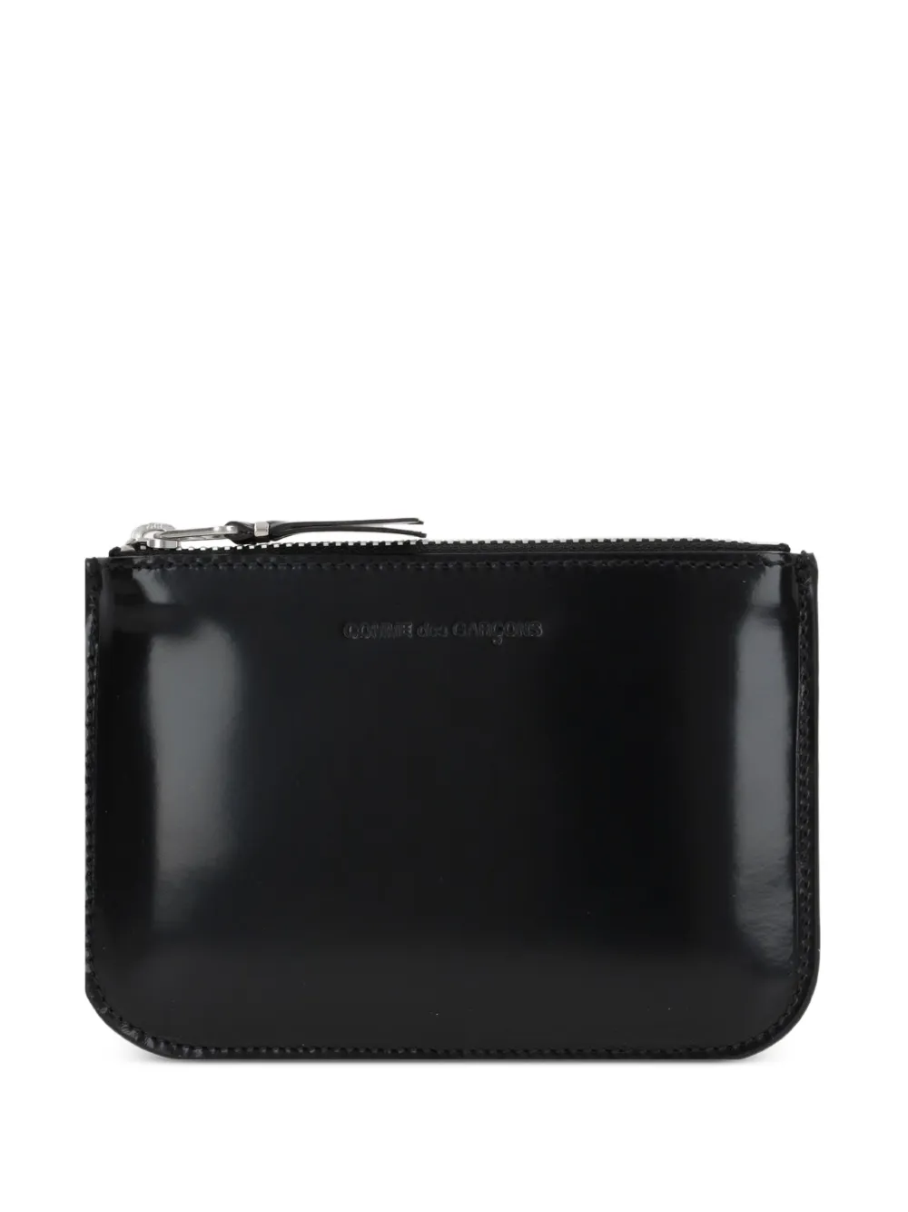 Comme Des Garçons Wallet top zip coin purse | Black | Image 1