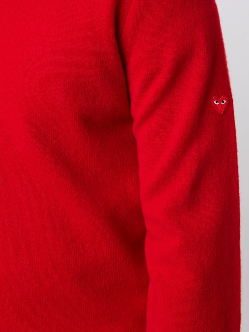 Comme Des Garçons Play classic cardigan Rood