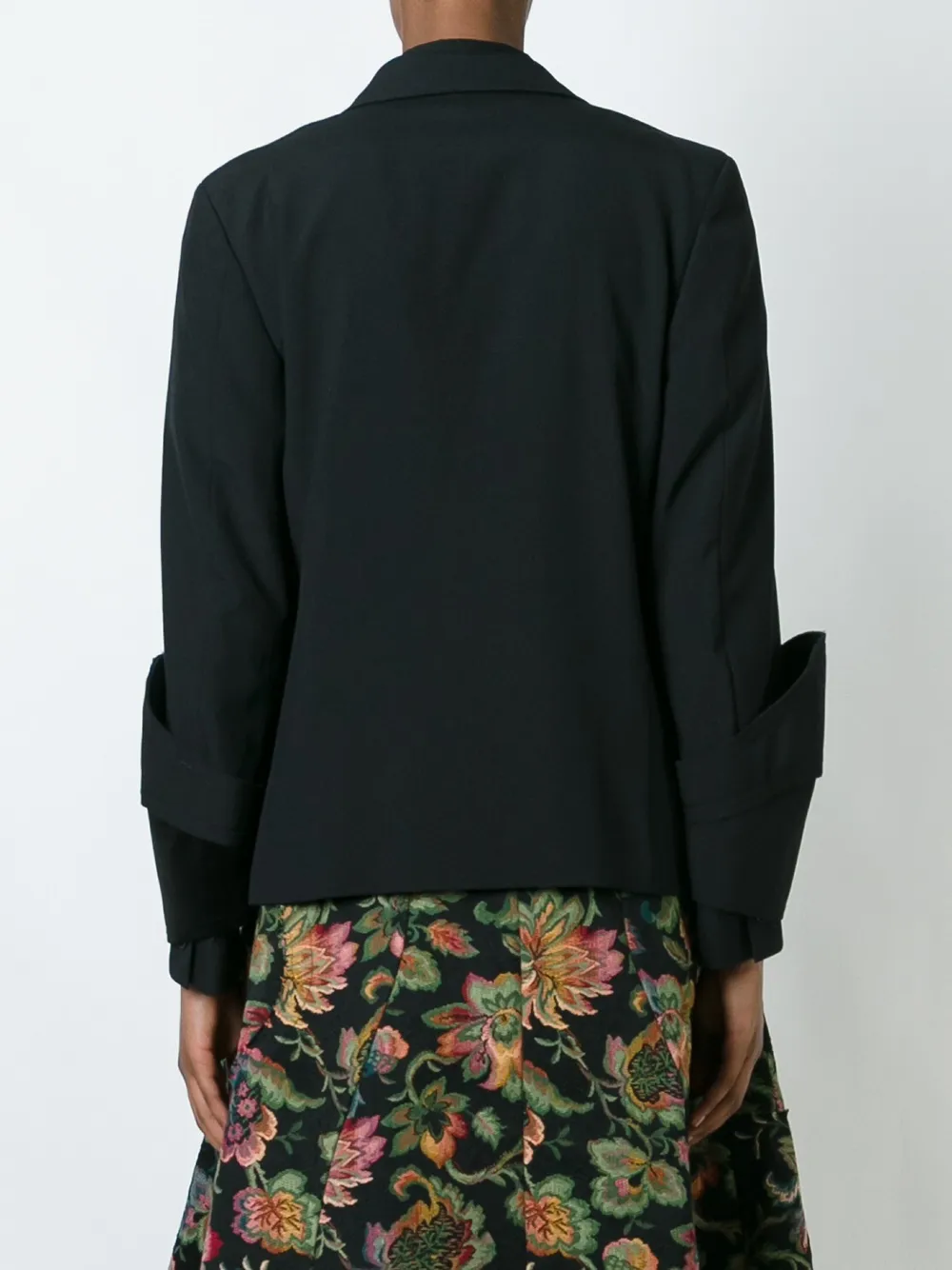 Comme Des Garçons three button blazer Zwart