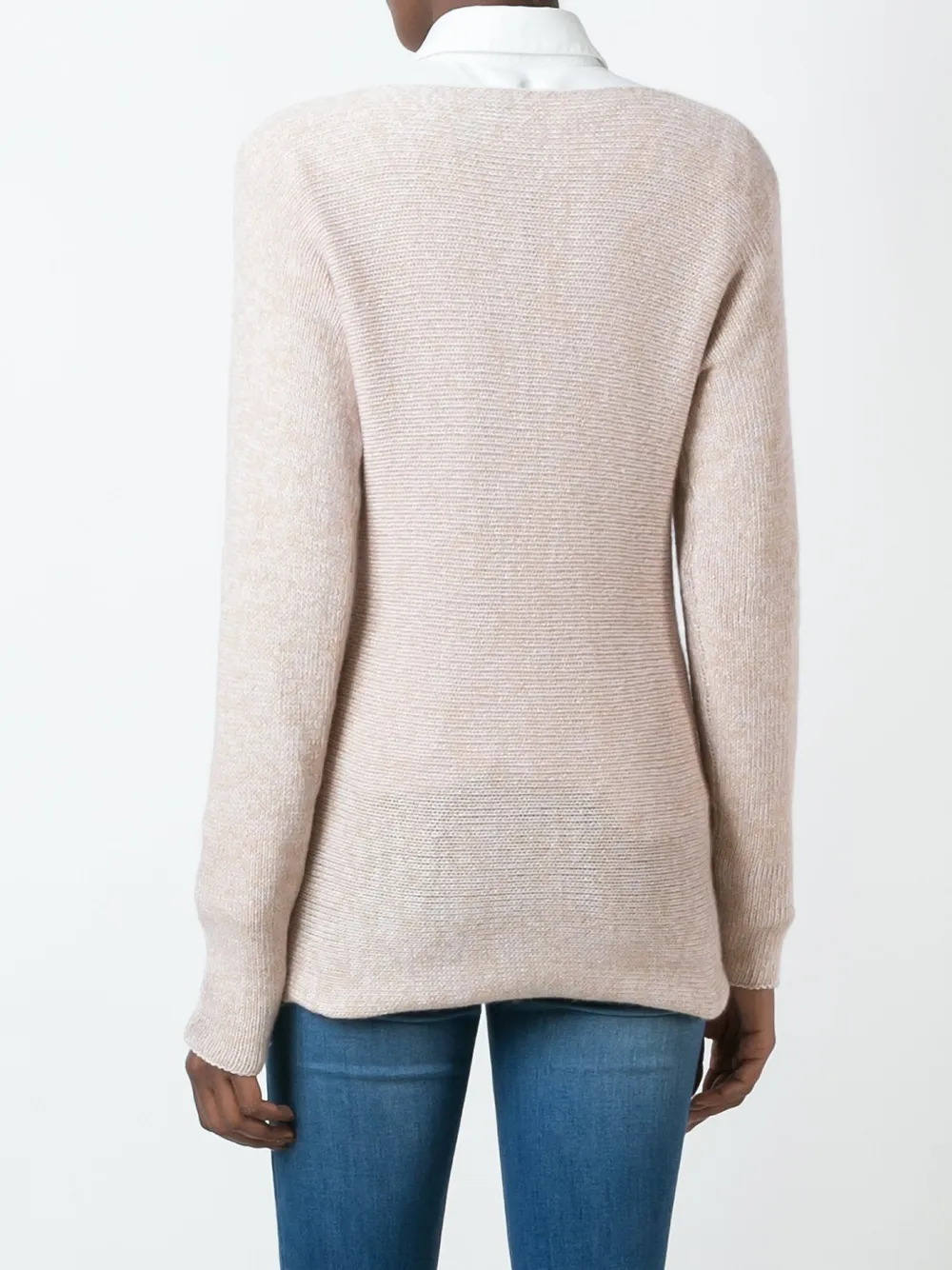 ETRO round neck jumper Beige