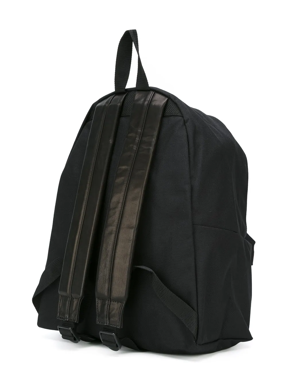 Comme Des Garçons Contrast Straps Large Backpack In Black