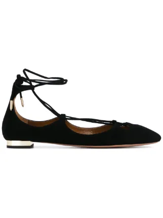 aquazzura dancer flats