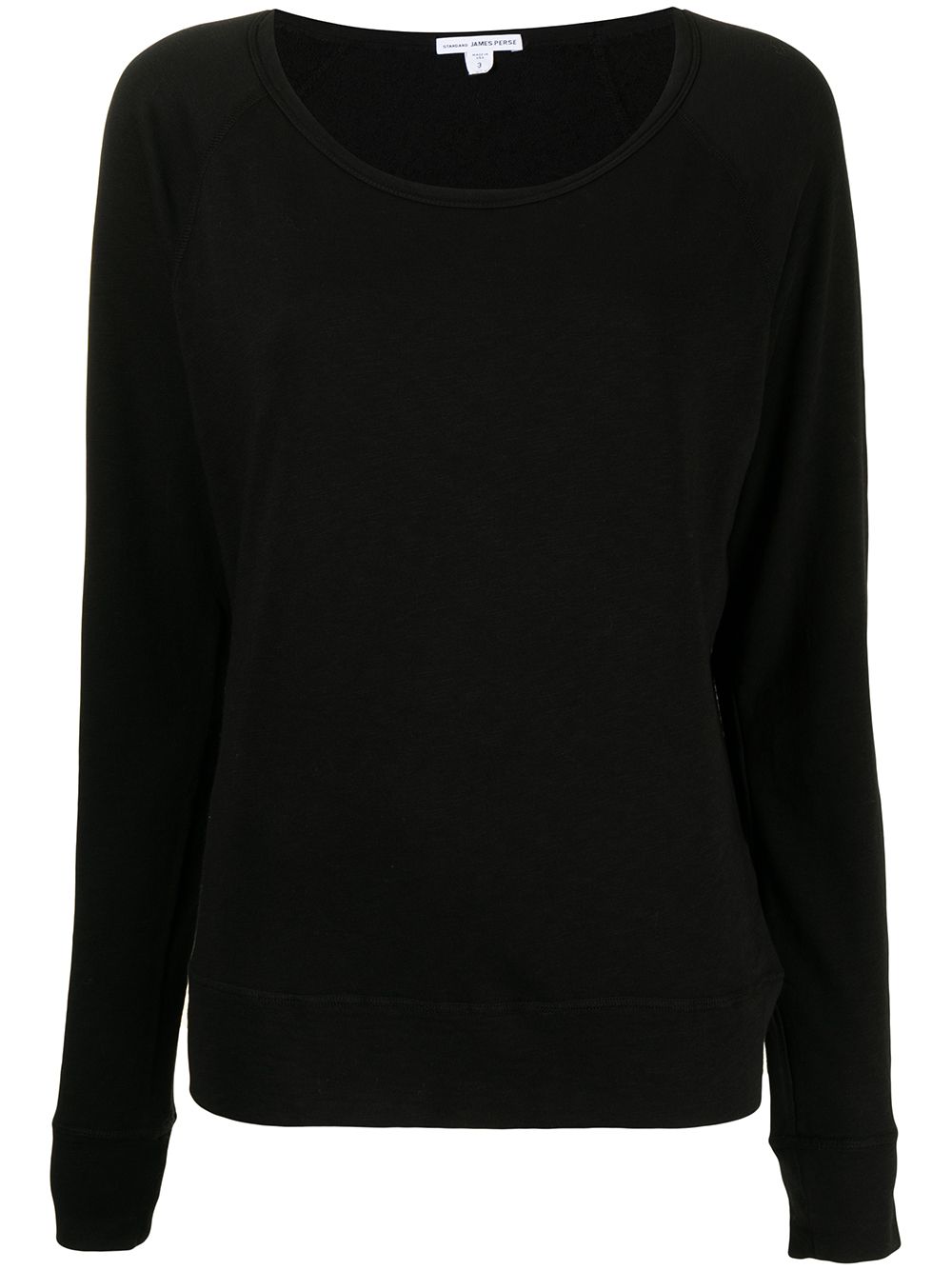 James Perse longsleeved T-shirt – Black