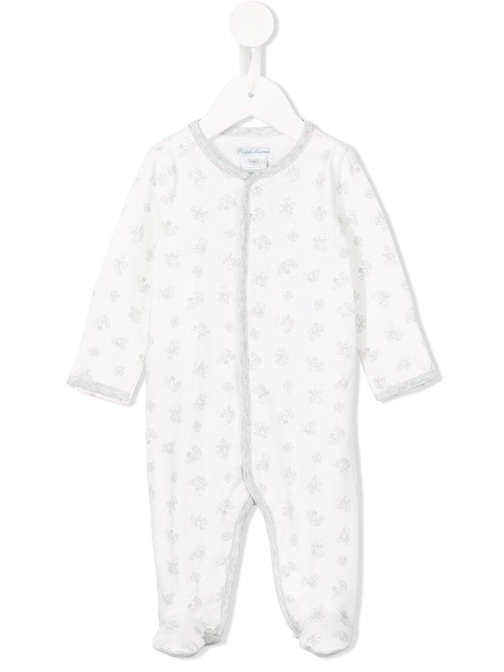 POLO RALPH LAUREN KIDS toy print pyjama - White