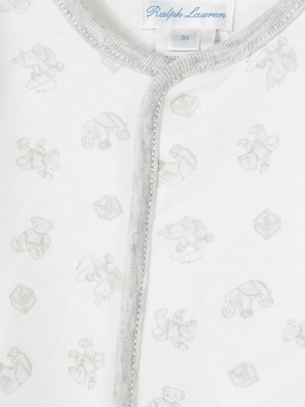 POLO RALPH LAUREN KIDS toy print pyjama Wit