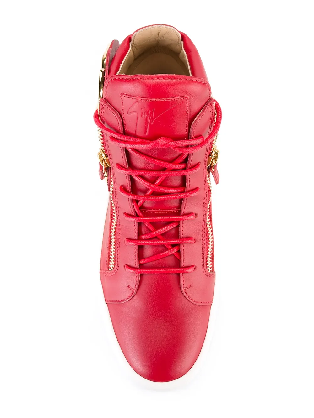 Giuseppe Zanotti 'Cruel' mid-top sneakers Rood