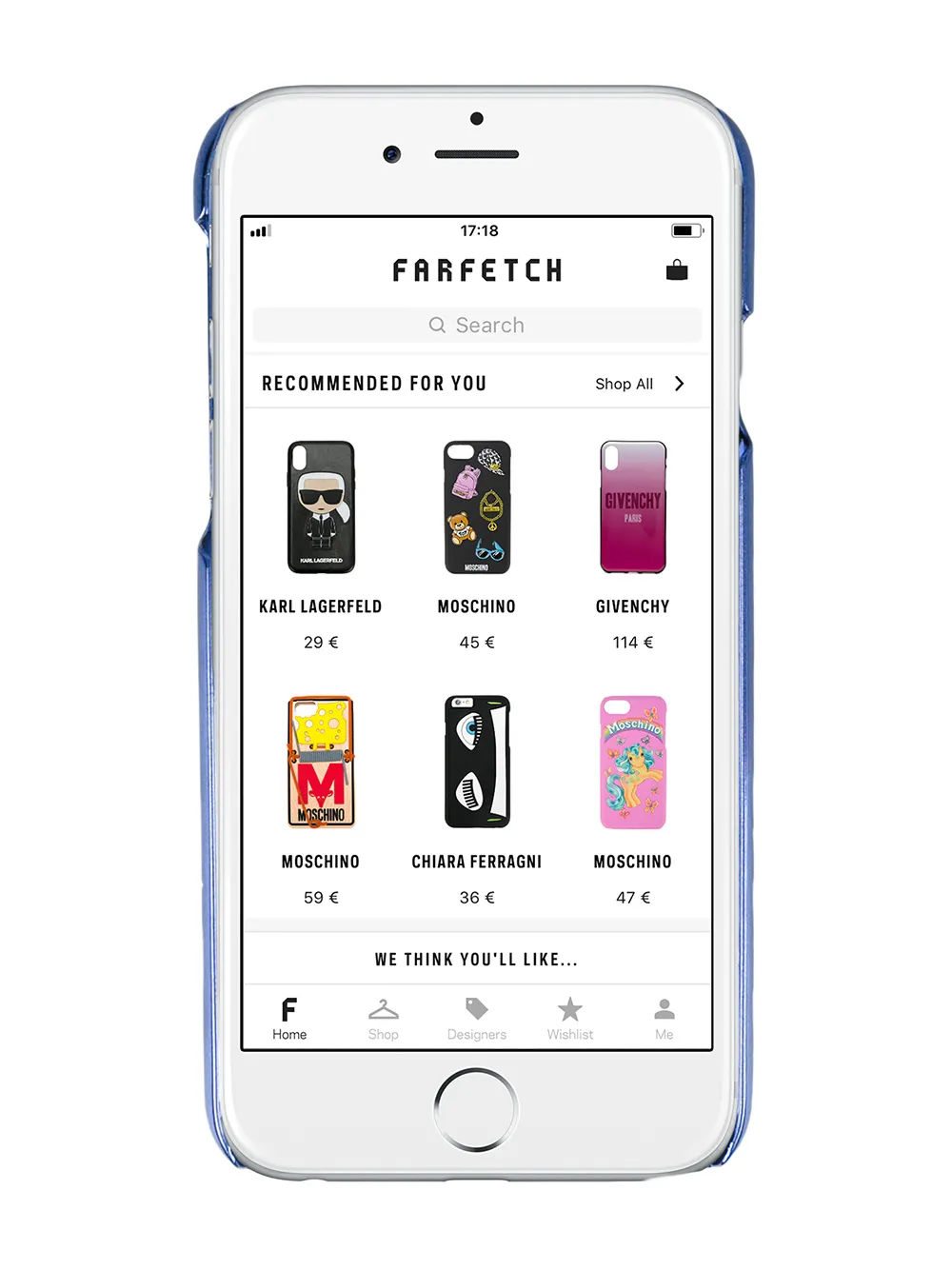  Chiara Ferragni Flirting Iphone 6 Case - Blue 