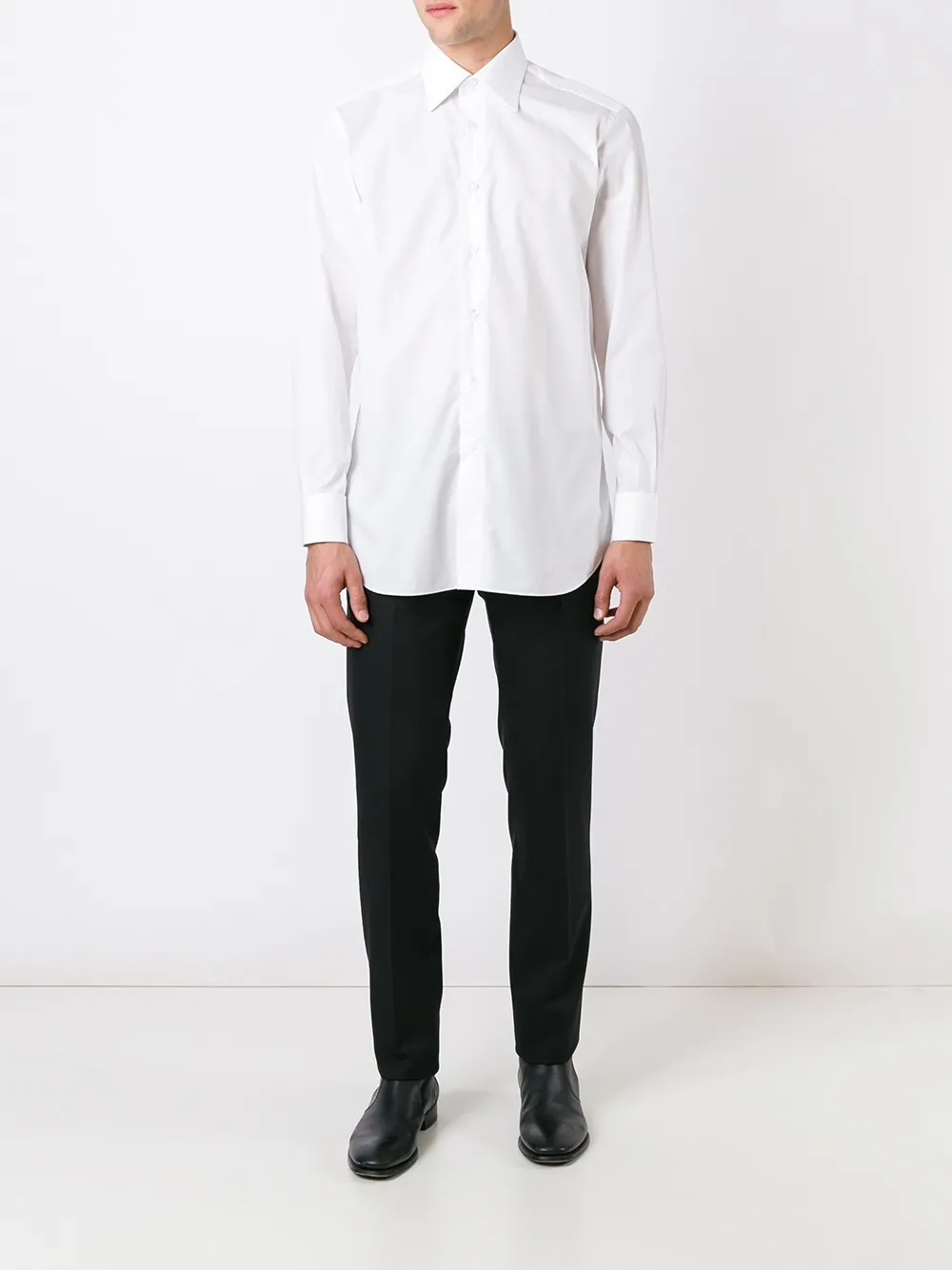 Brioni classic shirt - Wit