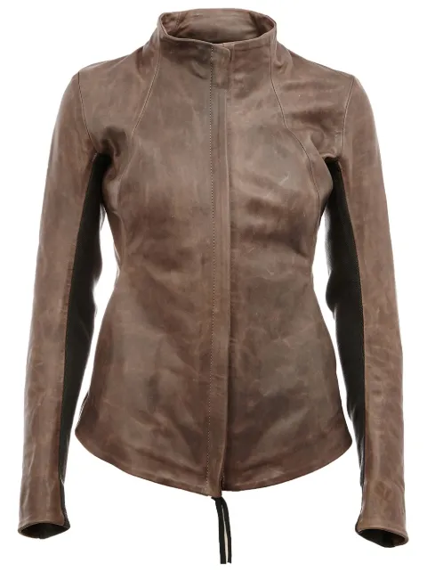 Boris Bidjan Saberi zipped fitted jacket 