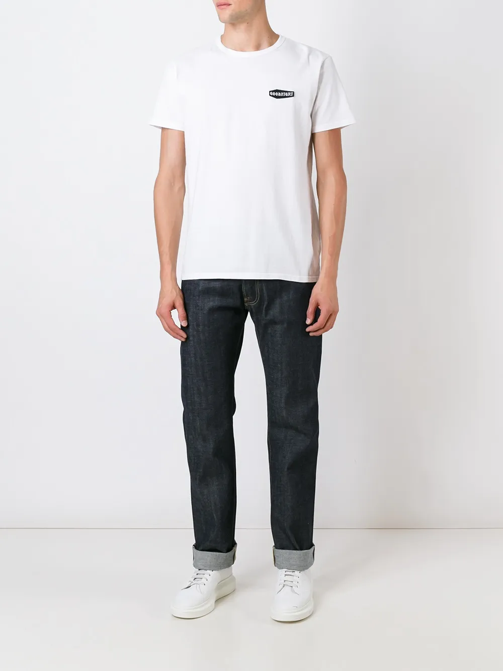  Edwin Jeans Mit Aufgerolltem Saum   Blau 