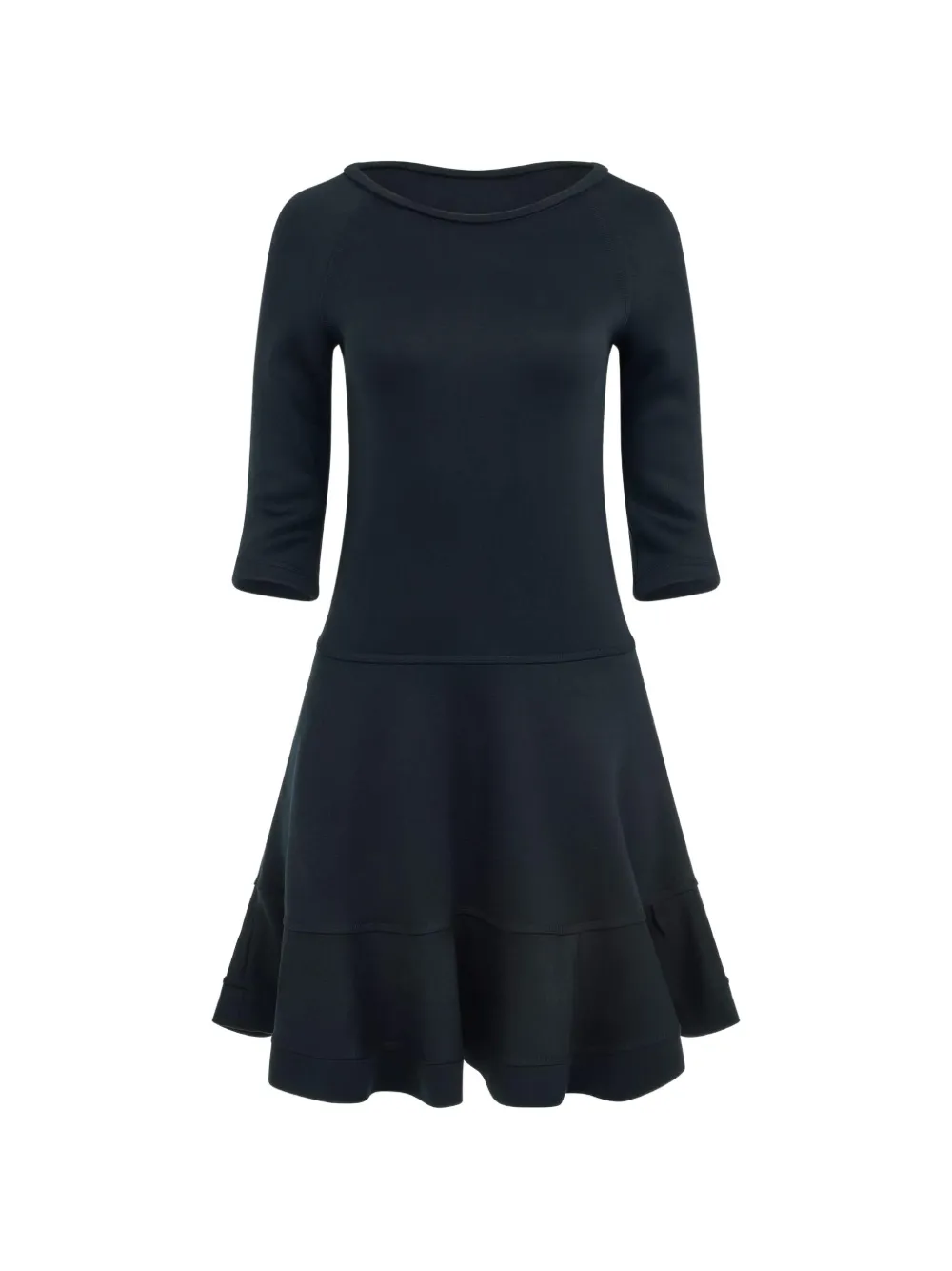 Chloé fluted hem dress - Blu