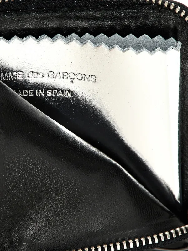 Comme Des Garçons Wallet Glossy Black 財布 | ブラック | FARFETCH JP