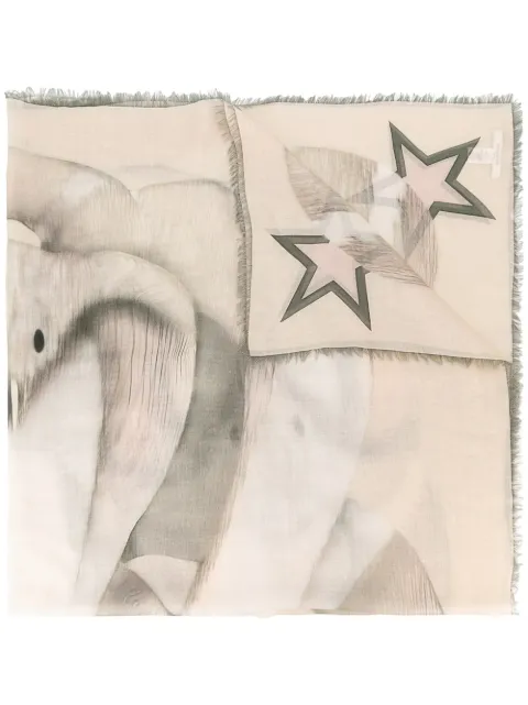 Givenchy cobra print scarf