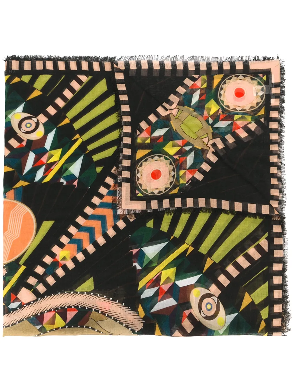 Givenchy 'Crazy Cleopatra' printed scarf - Multicolore