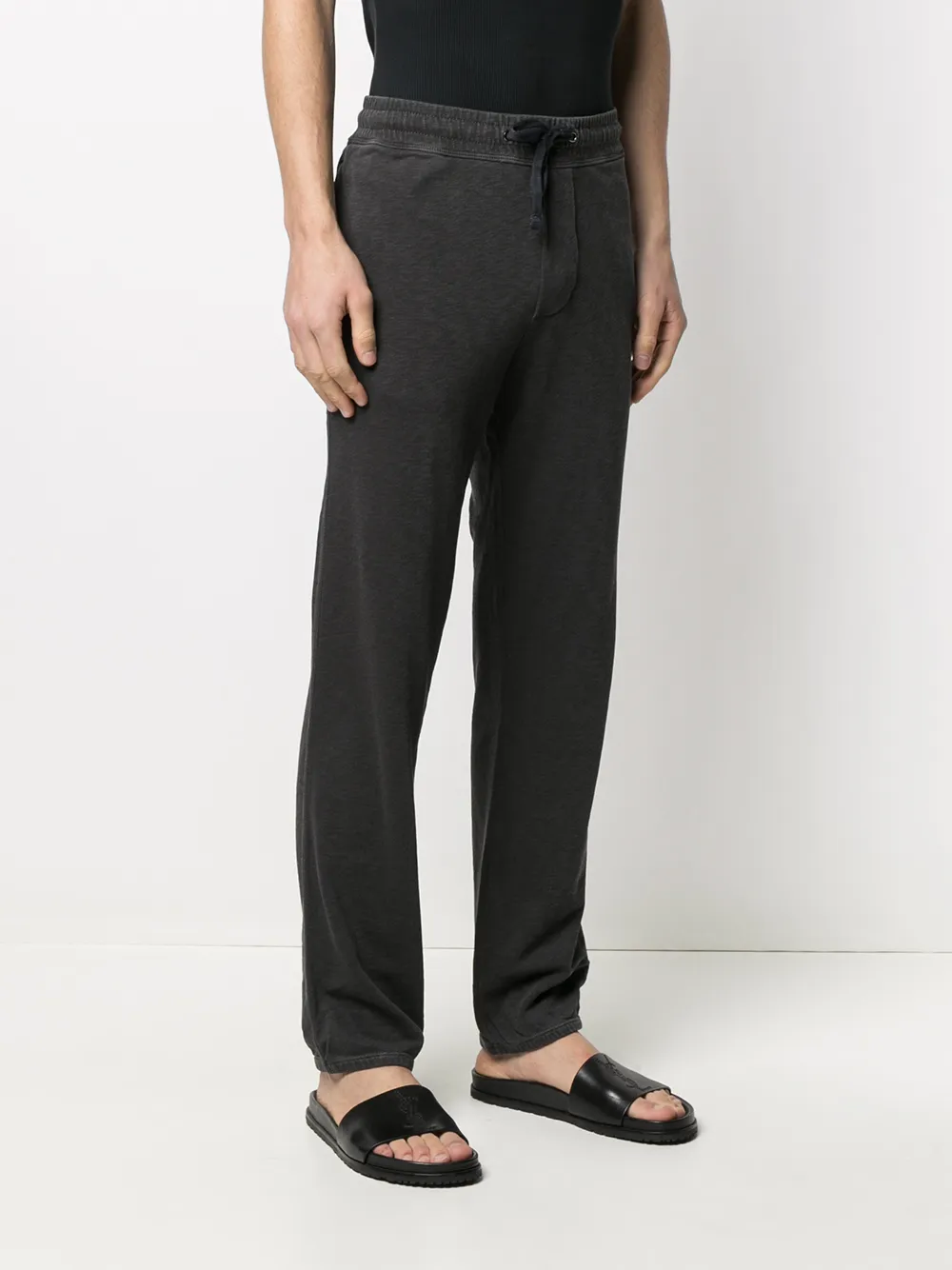 James Perse drawstring track pants Grijs