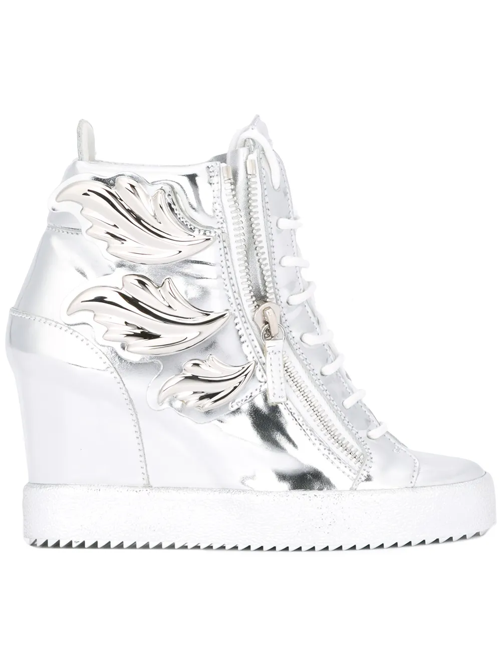 Giuseppe Zanotti 'Cruel' Wedge-Sneakers - Metallic