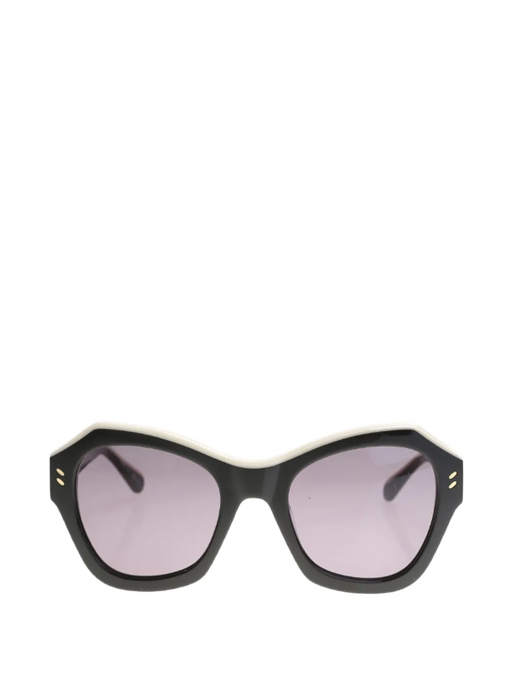 Stella McCartney Eyewear 'Havana Oversized' Sonnenbrille - Schwarz