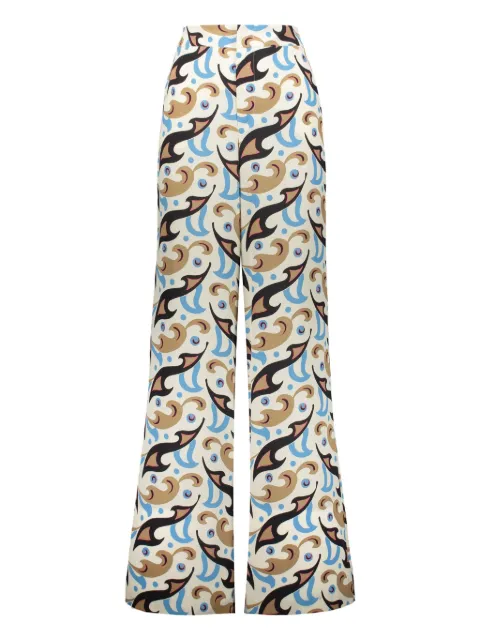 ETRO abstract-print palazzo pants