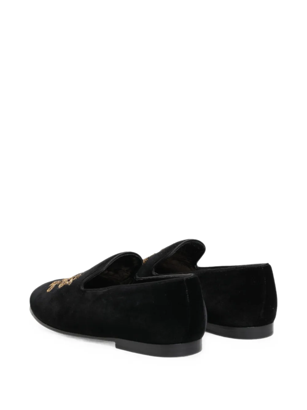 Dolce & Gabbana Milano slippers Zwart