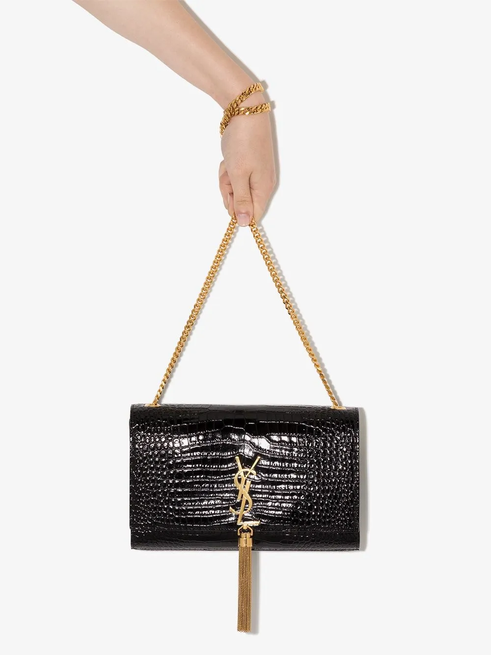 Cheap Saint Laurent medium Monogram Kate shoulder bag WOMEN