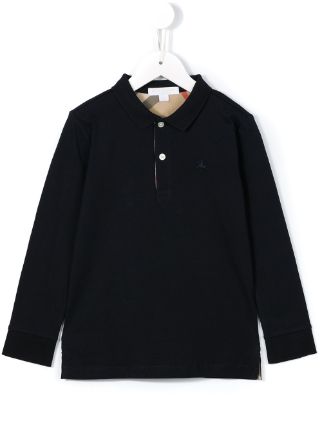 burberry polo shirt kids white