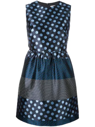 Red Valentino Polka Dot Dress Farfetch Red Valentino Polka Dot Dress