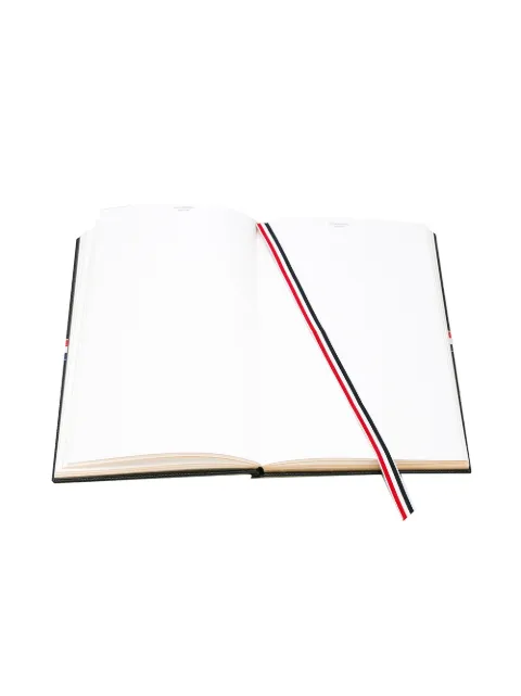 Thom Browne Large Signature Stripes Notebook Farfetch