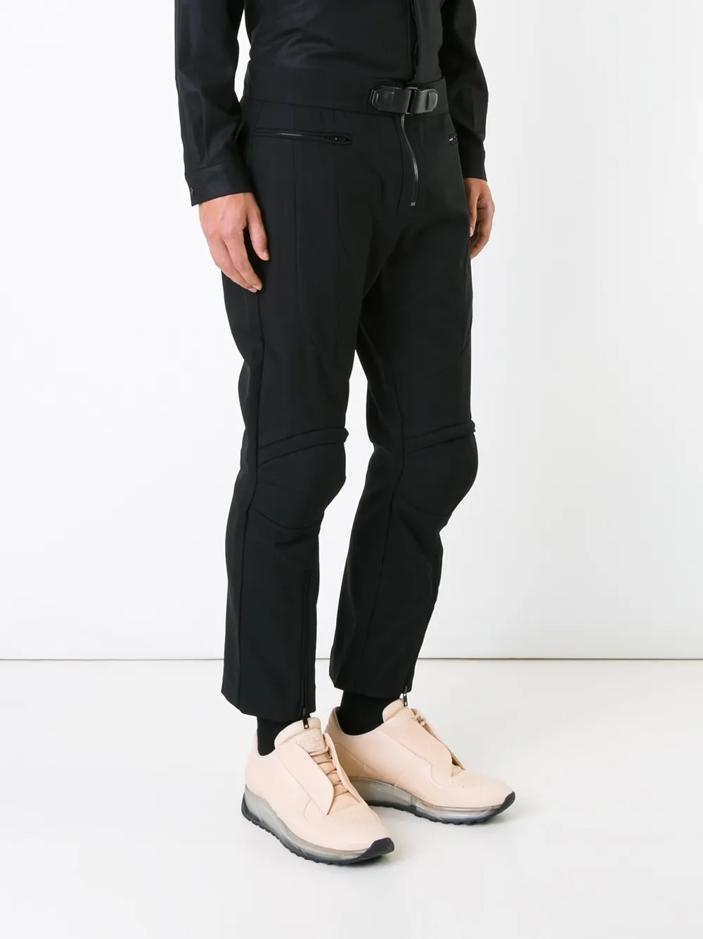  Juun.j Wollhose Mit Geradem Bein   Schwarz 