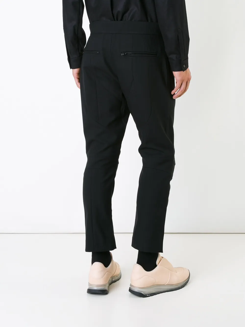 Juun.J Straight-Fit broek Zwart