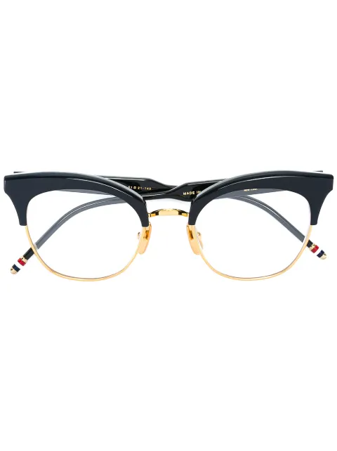 Thom Browne Eyewear Cat Eye Shaped Frames 645 Aw18 Thom Browne Eyewear Cat Eye Shaped Frames