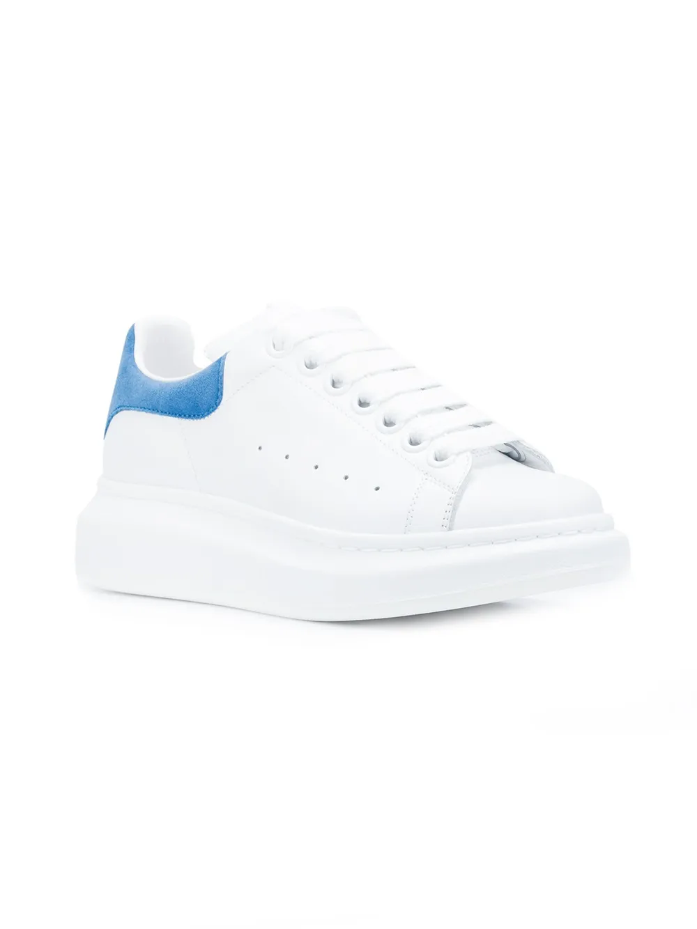 Alexander McQueen extended sole sneakers - Wit