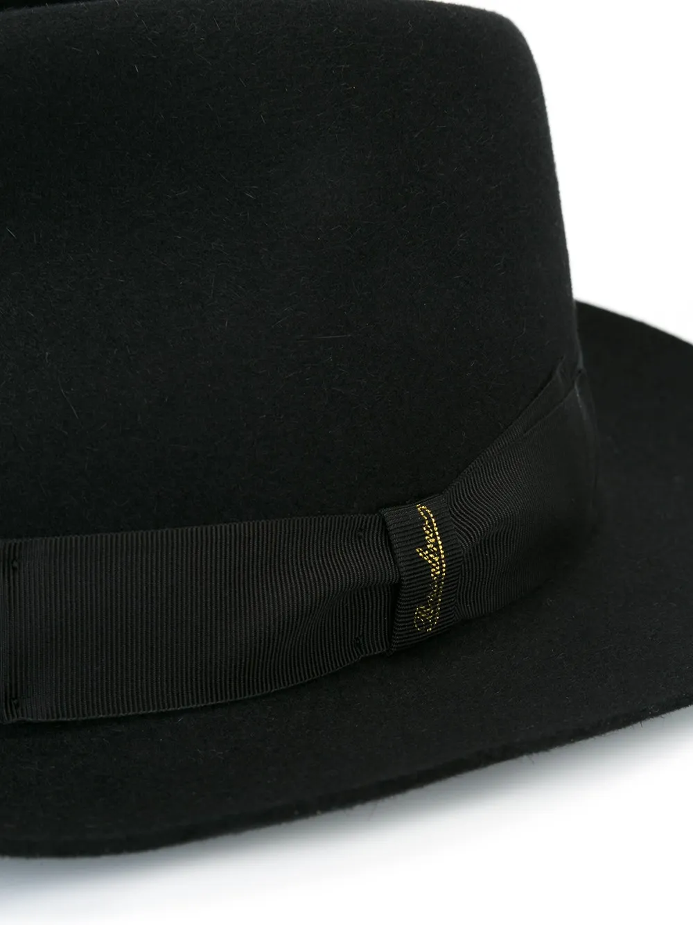 Borsalino trilby hoed Zwart