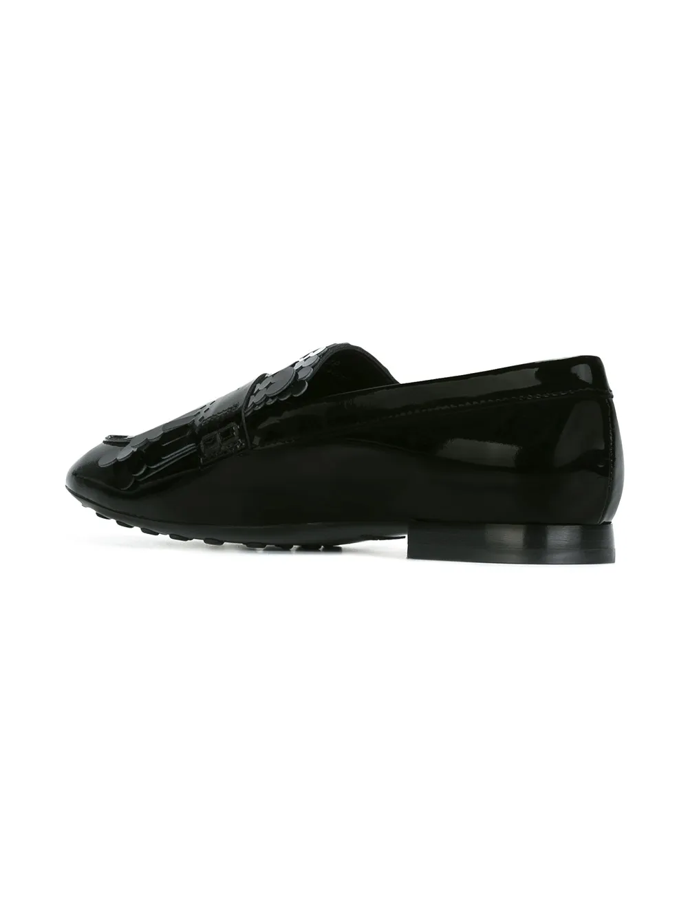 Tod's tassel detail loafers Zwart