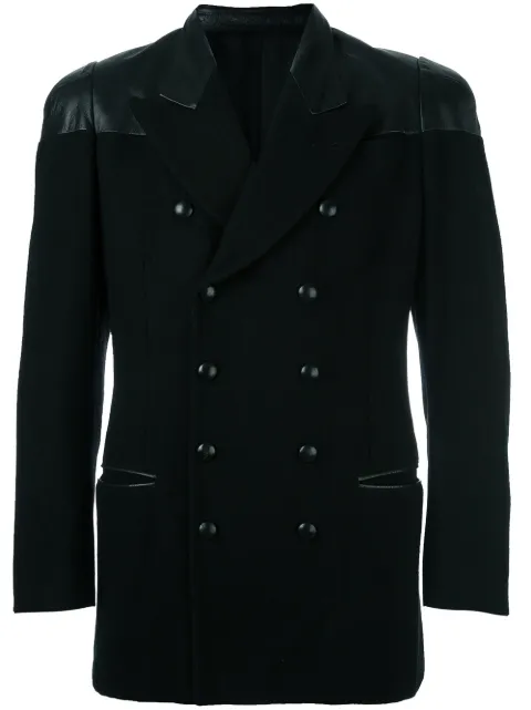 Jean Paul Gaultier Pre-Owned blazer à empiècements contrastants