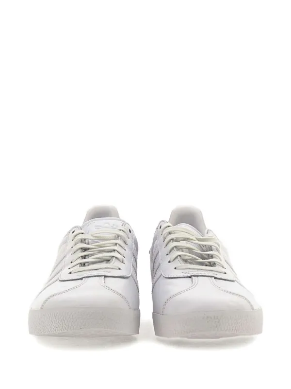 adidas originals eqt gazelle sneakers in triple white