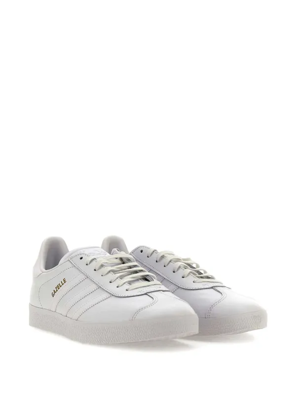 Adidas Gazelle "Triple White" Sneakers | FARFETCH Adidas Gazelle "Triple White" Sneakers | FARFETCH