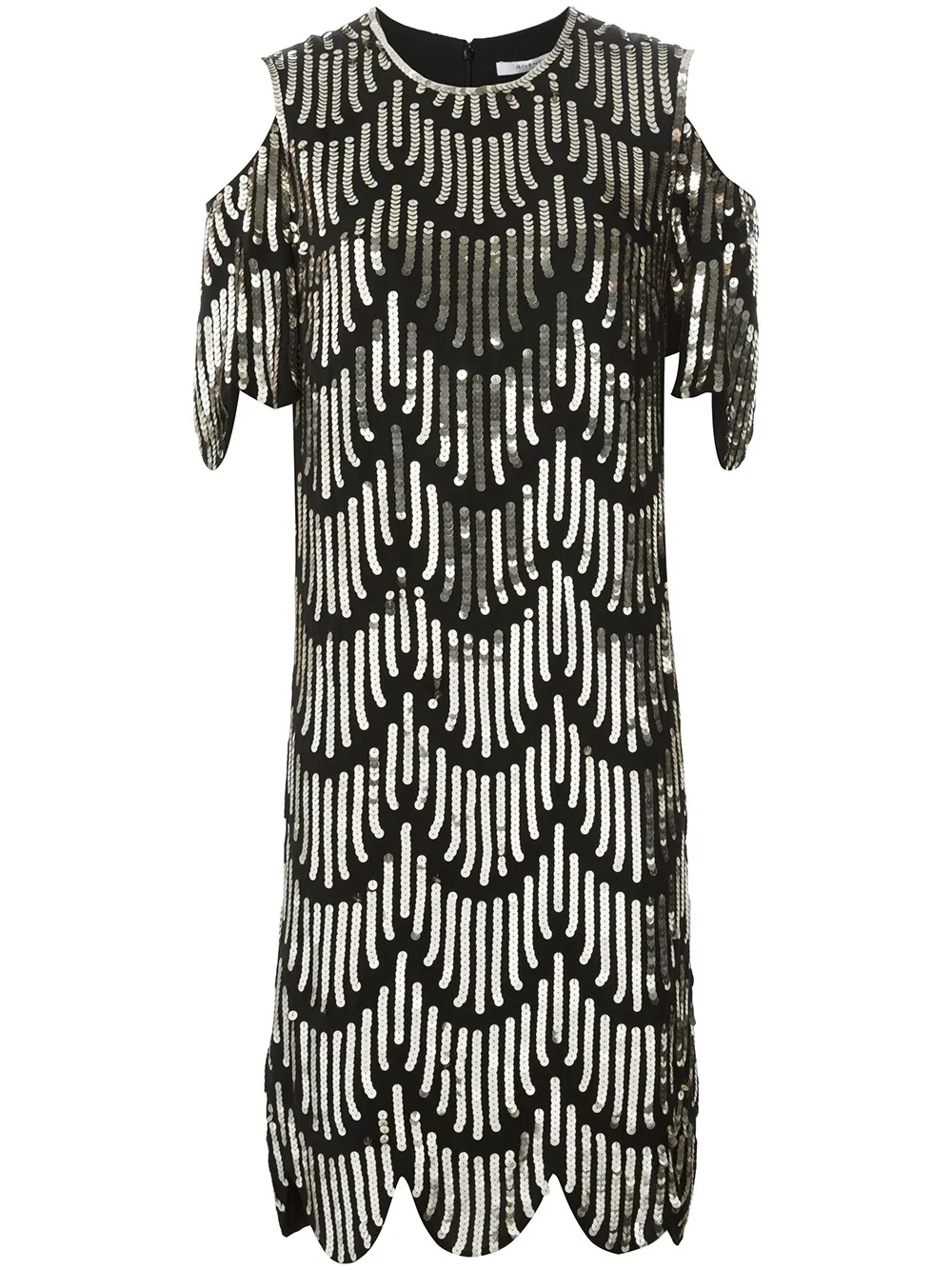 Givenchy Sequin Embellished Cocktail Dress In Multi