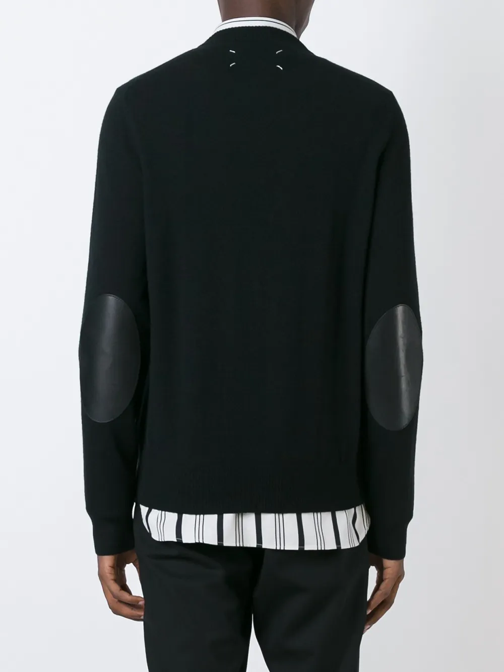 Maison Margiela Elbow Patch Sweater - Farfetch