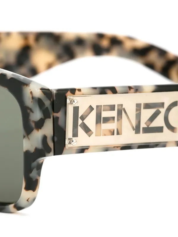 Kenzo スクエアフレームサングラス | ニュートラル | FARFETCH JP