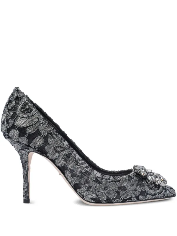 Dolce Gabbana Pumps Bellucci Taormina Nero FARFETCH IT - Main Image