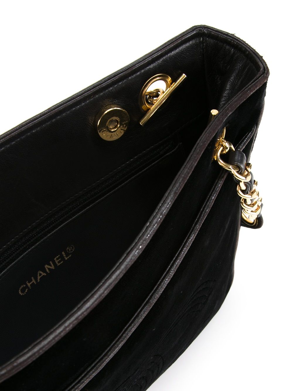 CHANEL velvet shoulder bag Women