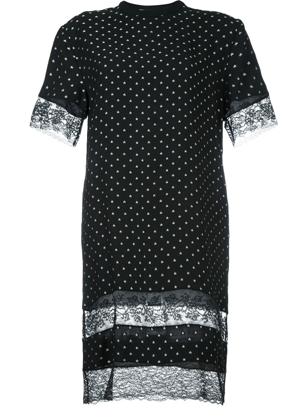 Givenchy lace panel T-shirt dress | أسود | Image 1