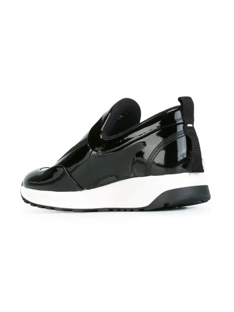 Maison Margiela Varnished Slip-on Sneakers - Farfetch