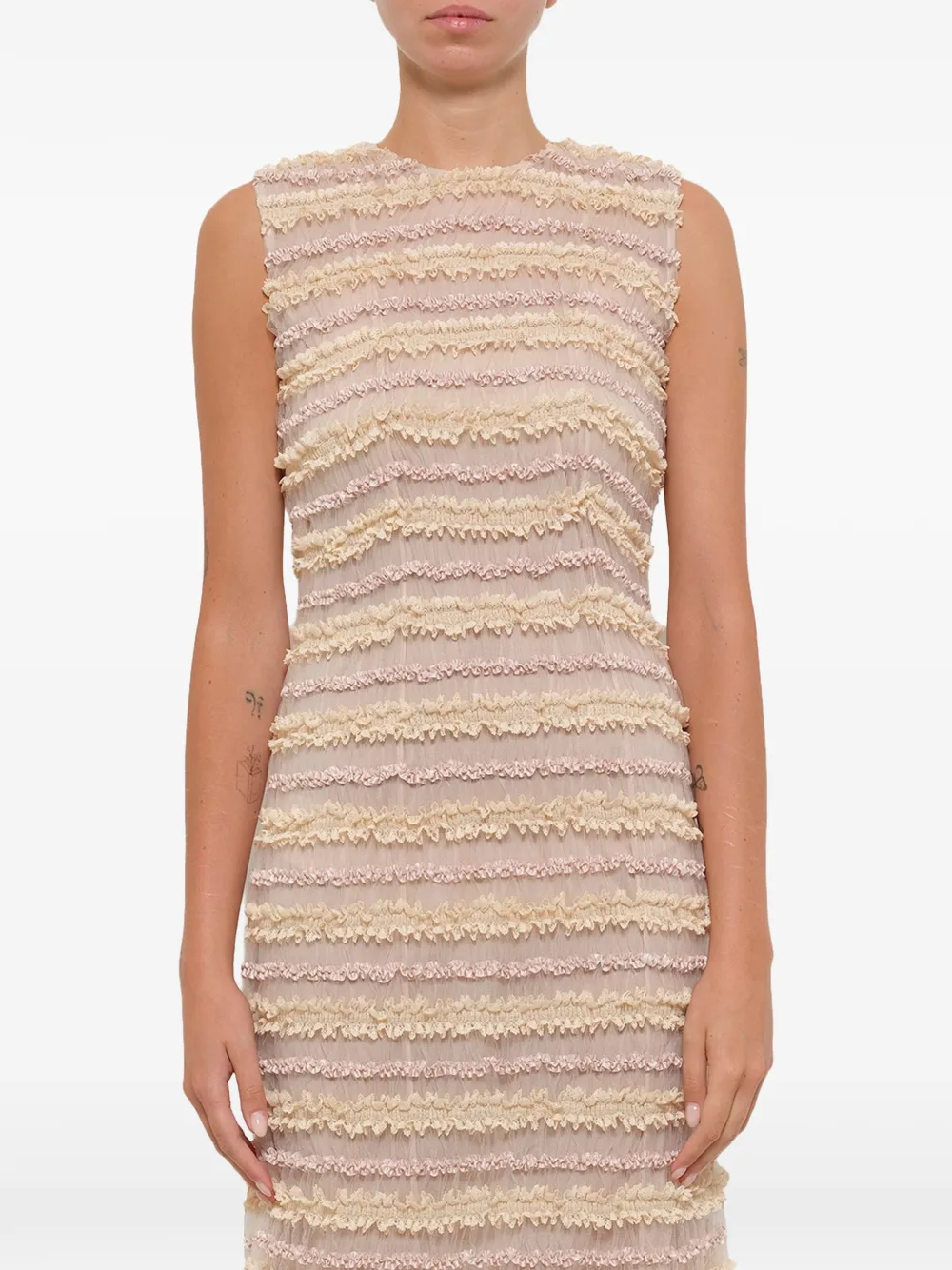 Givenchy ruched panel dress - Pink