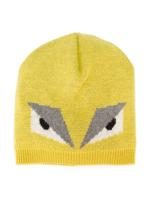 fendi bag bugs beanie